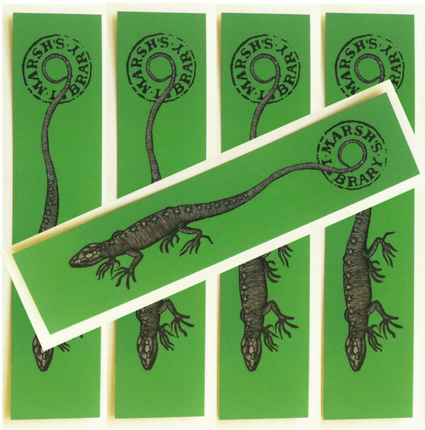 Lizard bookmarks