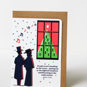 At it Again James Joyce Christmas card